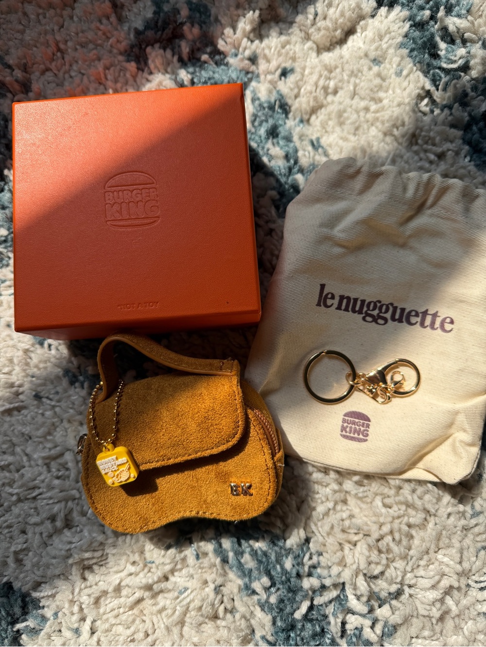 Le Nugggette Burger King Chicken Nugget Purse
